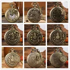 Очаровательная подвеска аксессуар тематическое кварцевое ожерелье карманные часы Цепочка-брелок часы подарки для детей дам