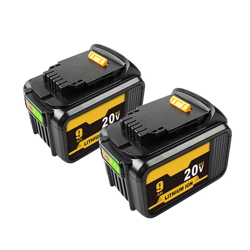 Литий ионный аккумулятор DCB200 для DeWalt 18 в/20 в 9 0 Ач|Перезаряжаемые батареи| |
