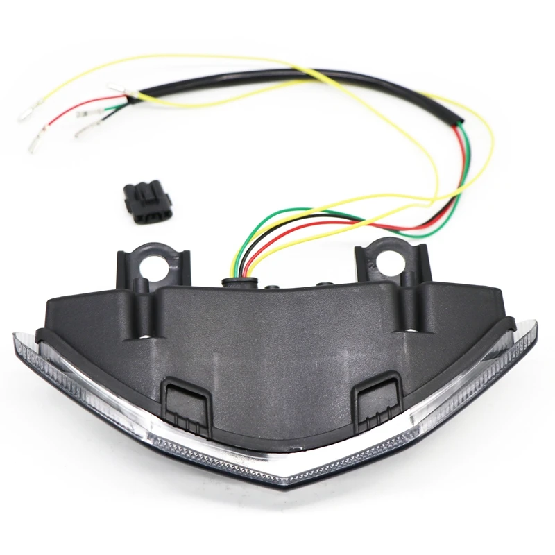 Светодиодный задний фонарь для мотоцикла поворотный сигнал Встроенный