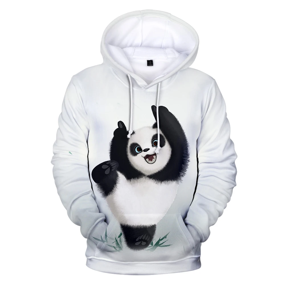 

3D Panda Hoodies Men Women Sweatshirts Unisex Streetwear Autumn Kids Animal Hooded Fashion Boys Girls Black and White Pullovers