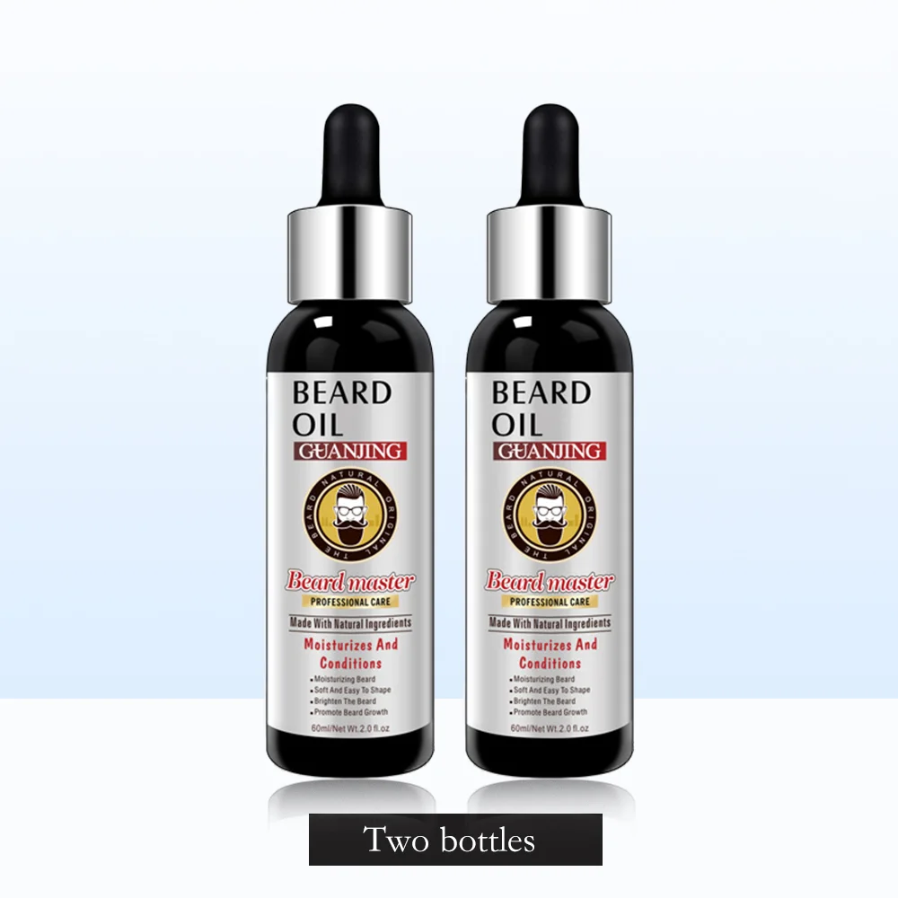 2 шт. масло для роста бороды мужчин лечение против выпадения волос эссенция более