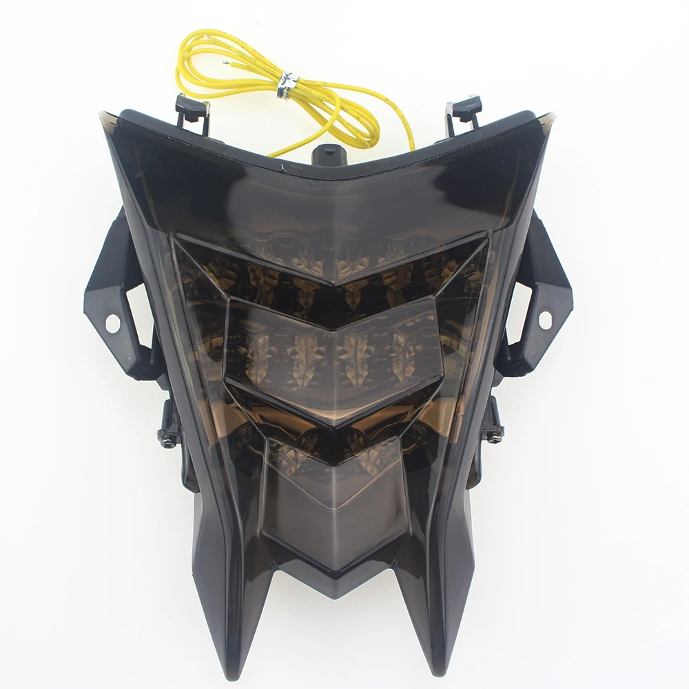 Мотоцикл светодиодный тормозной фонарь светильник Интегрированный сигнал