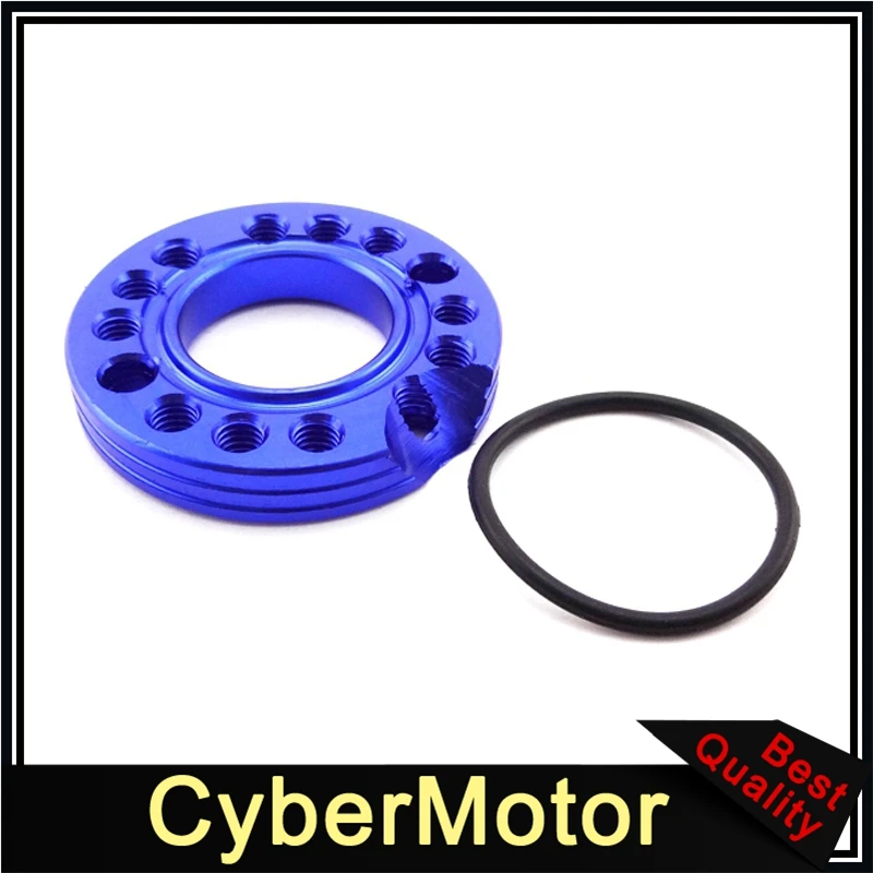 CNC Алюминий 28 мм КАРБЮРАТОР впускной регулятор Spinner пластина Adadpter для 110cc 125cc