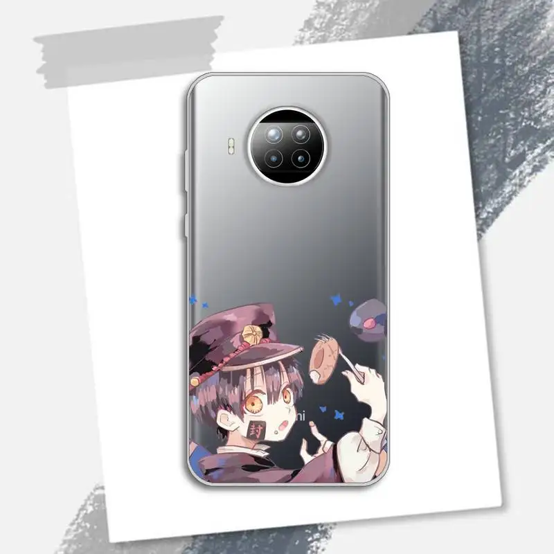

Toilet Bound Hanako Kun anime Phone Case Transparent for Xiaomi Redmi note 10 t 8 9 pro lite 11