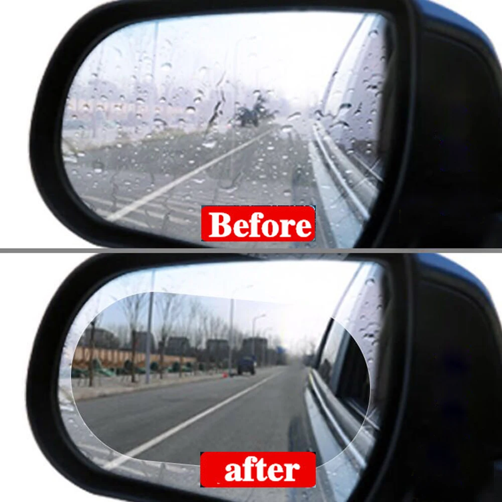 Car Rearview Mirror Waterproof Anti-Fog Rain-Proof Film For Skoda Superb Octavia A5 2 Fabia Rapid Citroen C4 C5 C3 Grand Picasso |