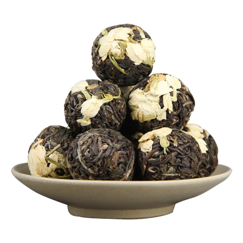 

Yunnan Xiaotuo Tea Old Tree Pu'er Raw Tea Jasmine Pu-erh Dragon Ballr Sheng Tea Health Care For Weight Lose Tea
