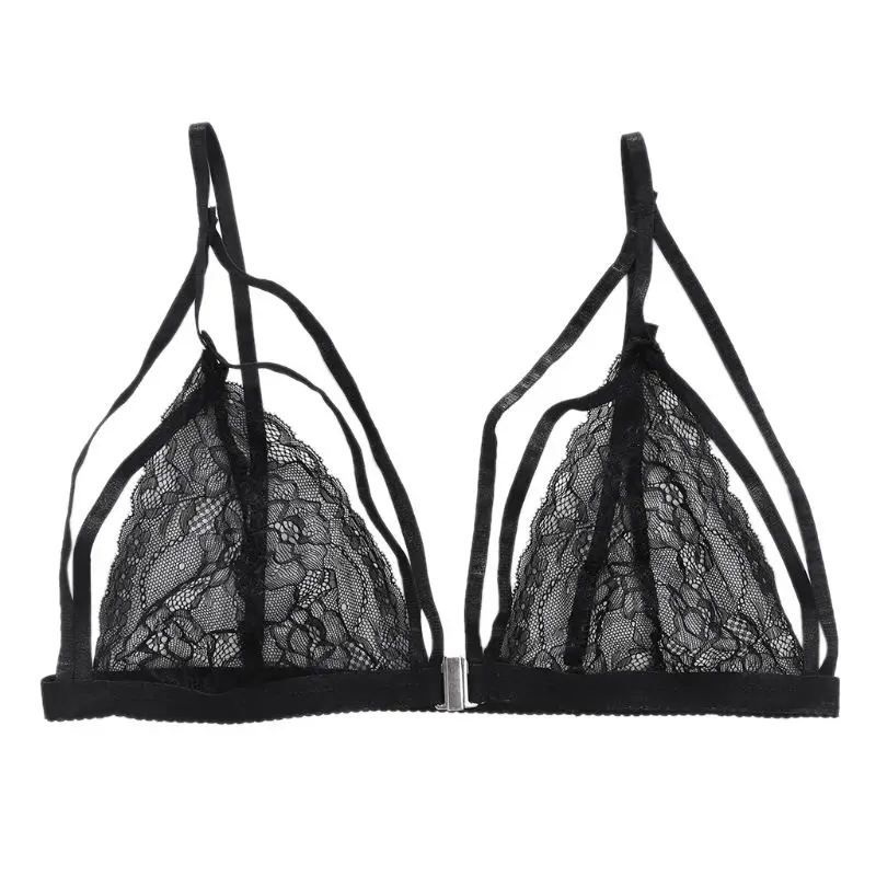 Бесплатная доставка Для женщин пикантные открытые повязки пуш ап с цветочным