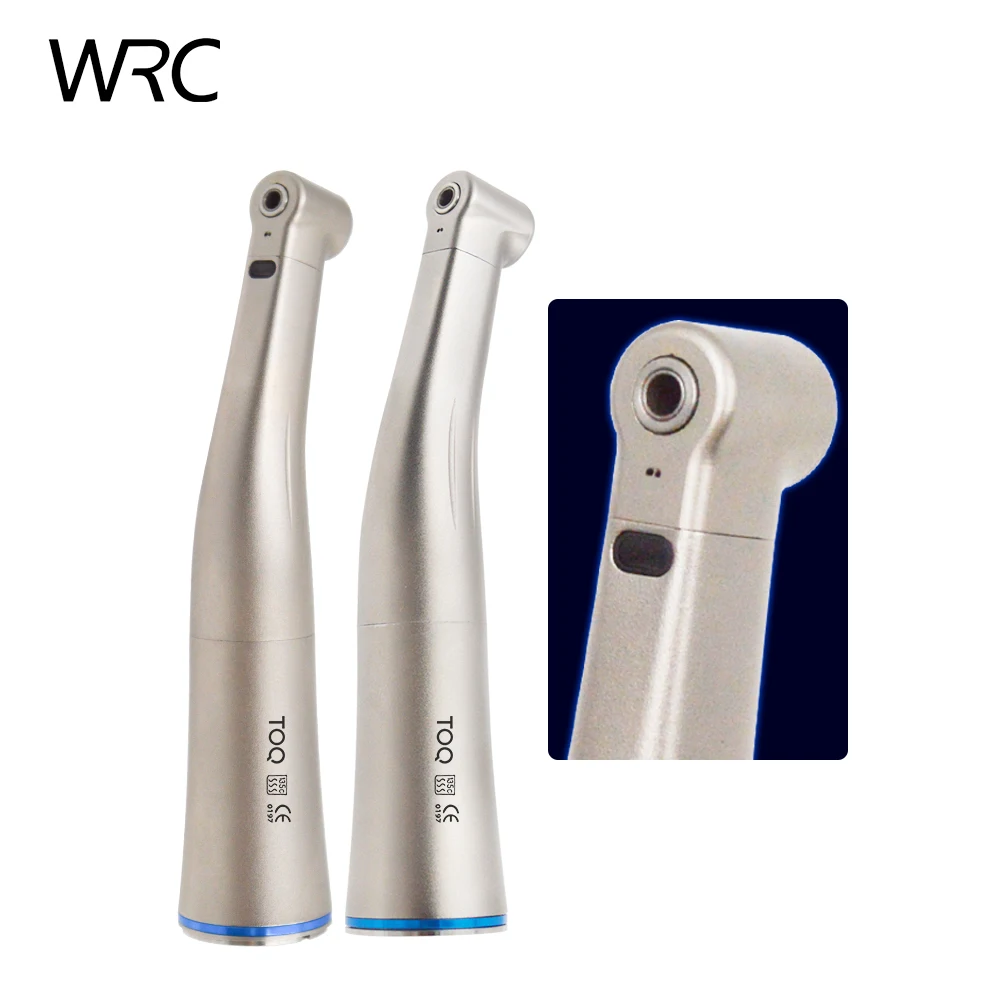 

Dental 1:1 Contra Angle Internal Water Spray Fiber Optical Low Speed Handpiece with FG Bur Compatible With NSK X25/X25L