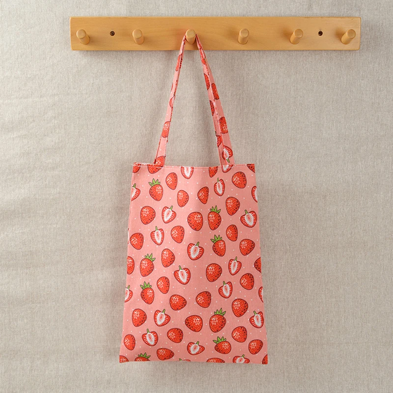 

Women Cotton Linen Shoulder Bag Shopping Beach Travel Tote Handbag Casual Bag