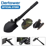 garden tools military portable folding shovel multifunction stainless steel survival spade trowel camping outdoor cleaning tool