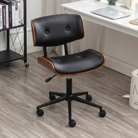 fashion leisure simple home comfortable backrest lifting rotating computer chair study bedroom living room office chair