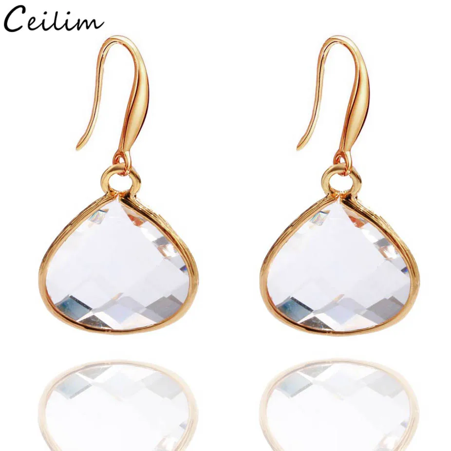 Новинка 2021 блестящие Висячие серьги Стразы с кристаллами женские роскошные