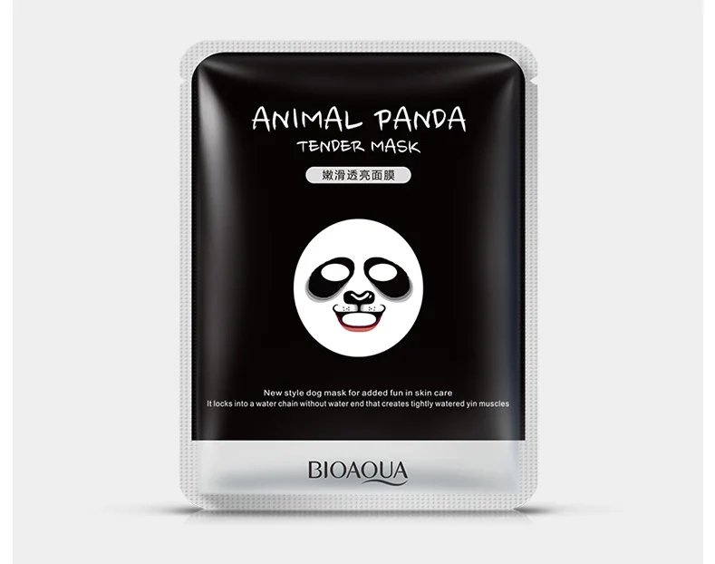 10 шт. питает масло-контроль изображения животных маска для лица лист увлажняющая