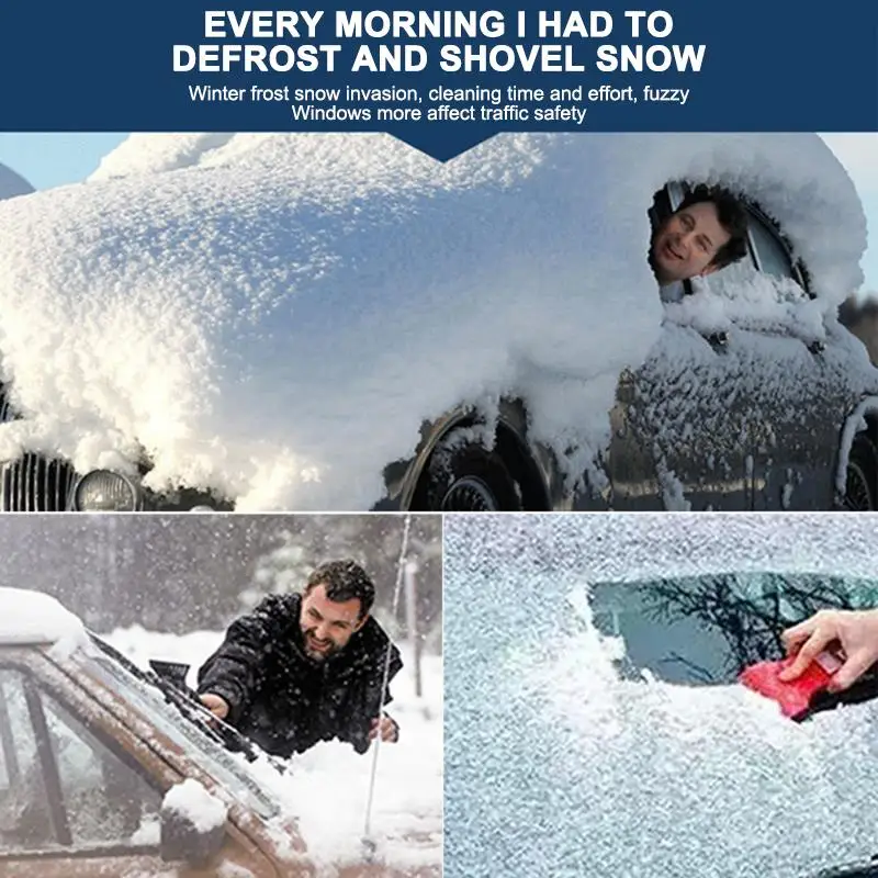 Портативный отражающий чехол на лобовое стекло автомобиля алюминиевая пленка