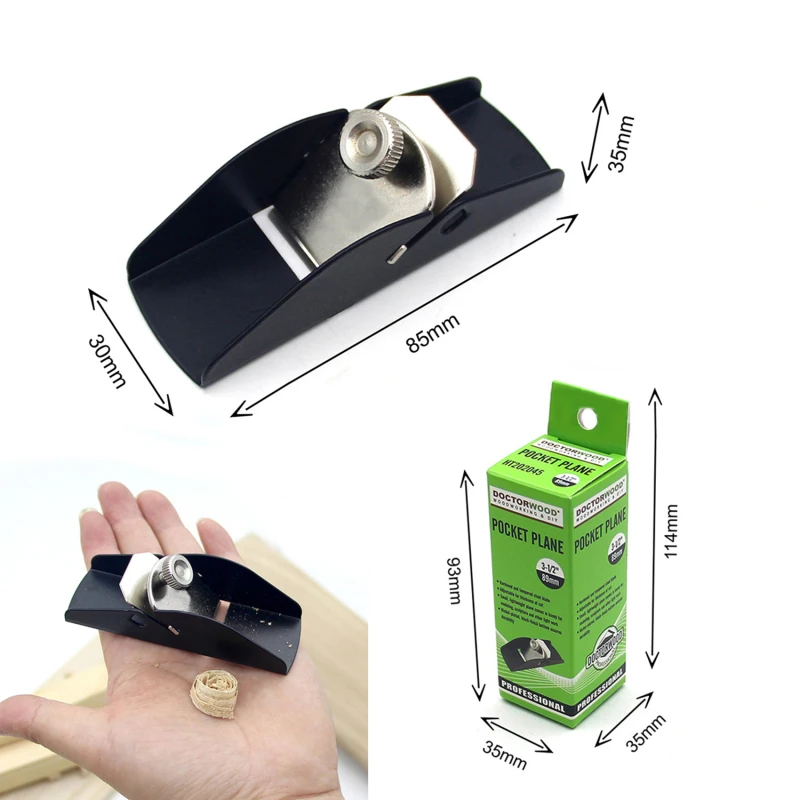 Mini Woodworking Hand Planer Wood Tool Trimming U0E4 |