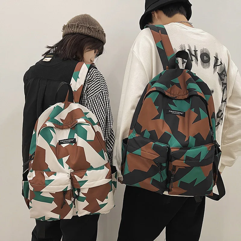 

Fashion New Backpack High-capacity Unisex Shoulder Bag Teenager Outdoor Sport Backpack Autumn Brand Woman Student School Bag