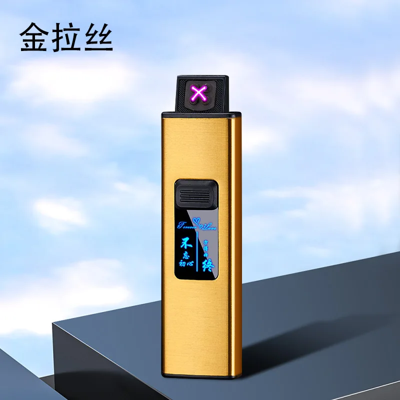 

Dual Arc Lighter LED LCD Screen Cigarette Lighter USB Charging Environmental Protection Electronic Lighter Smoking Accessories