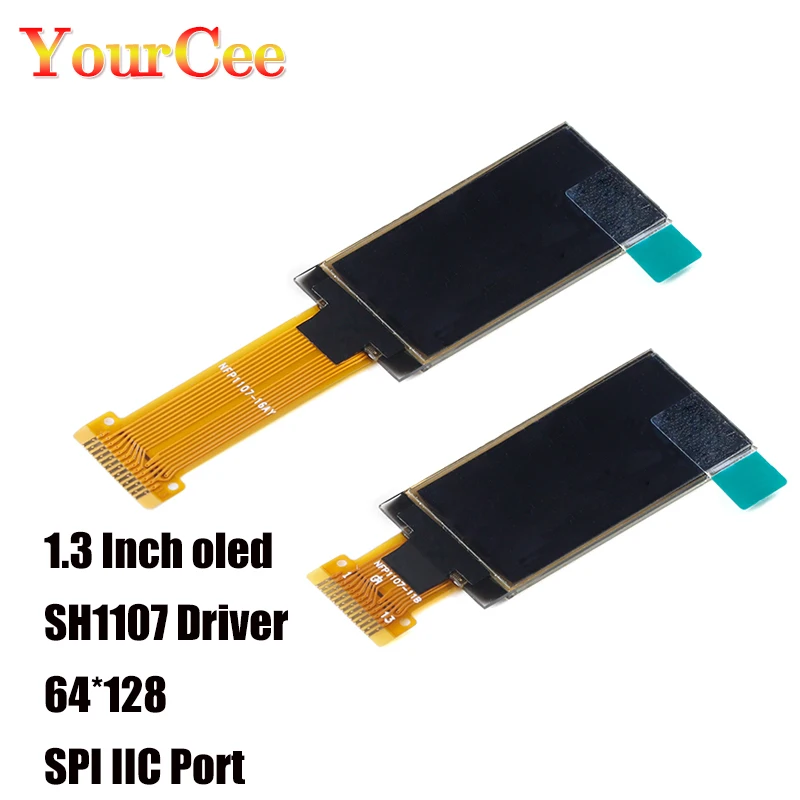 1 3 дюймовый 13P SPI последовательный белый OLED WISMEC RX Gen двойной дисплей сигарета вейп