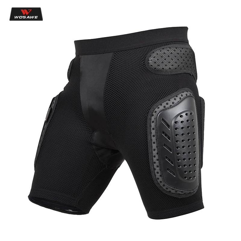 PROPRO Black Motorcycle Shorts Men Anti-drop Armor Gear Hip Butt Support Protection Motocross Hockey Snowboard Ski Protec
