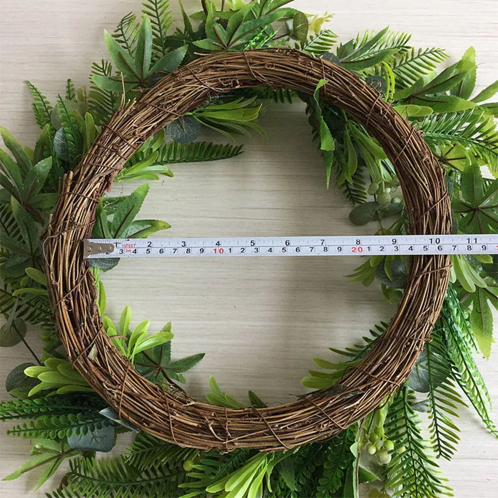 Сосновые ветви венок искусственные листья цветочный открытый внутренний