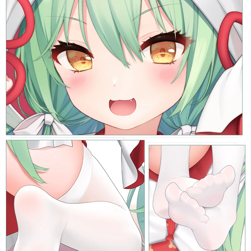 Аниме игра Азур Лейн Laffey Сексуальная дакимакура обнимающая подушка для тела