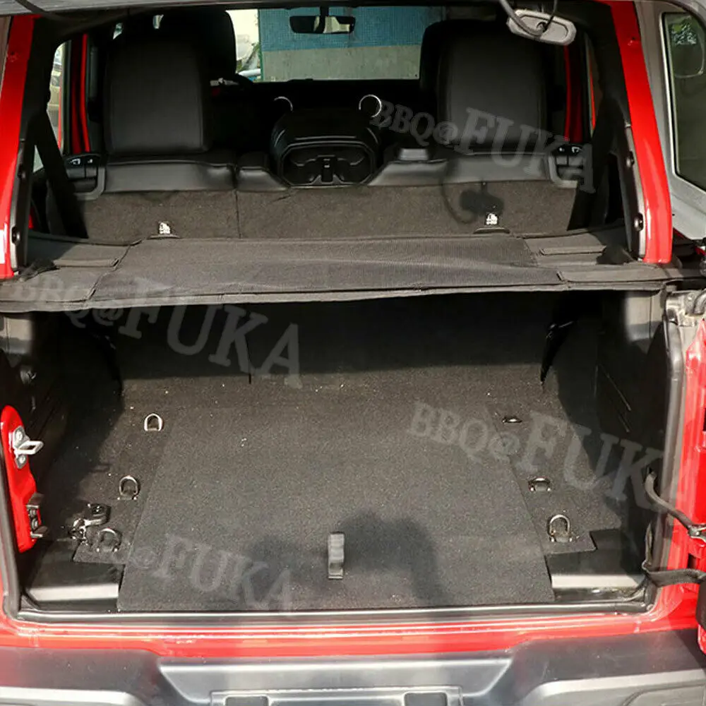 Автомобильный багажник Грузовой тент крышка сетка Органайзер щит для Jeep Wrangler JK JKU 2007