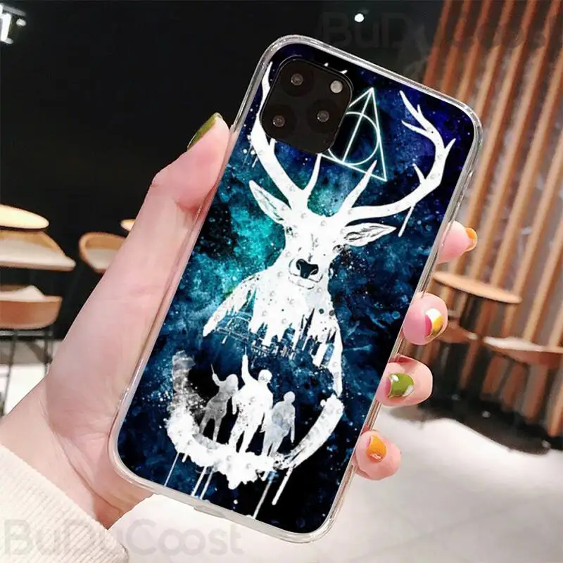 

Cartoon Movie Harries Potters Phone Case for iPhone 8 7 6 6S Plus X 5S SE 2020 XR 11 pro XS MAX 12 12Mini