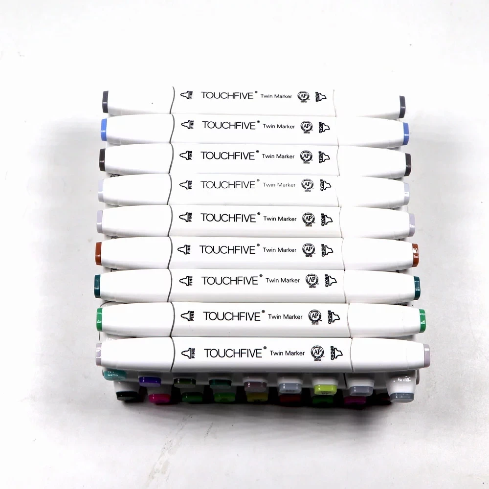 Двусторонние маркеры TouchFIVE 30/40/60/80/168 цветов