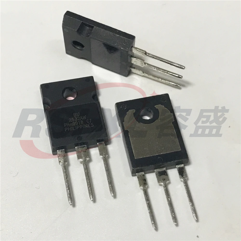 BU2532AW BU2532A BU2532 U2532 2532 TO 3P 16A/1500V б/у Оригинал 10 шт./лот|Транзисторы| |