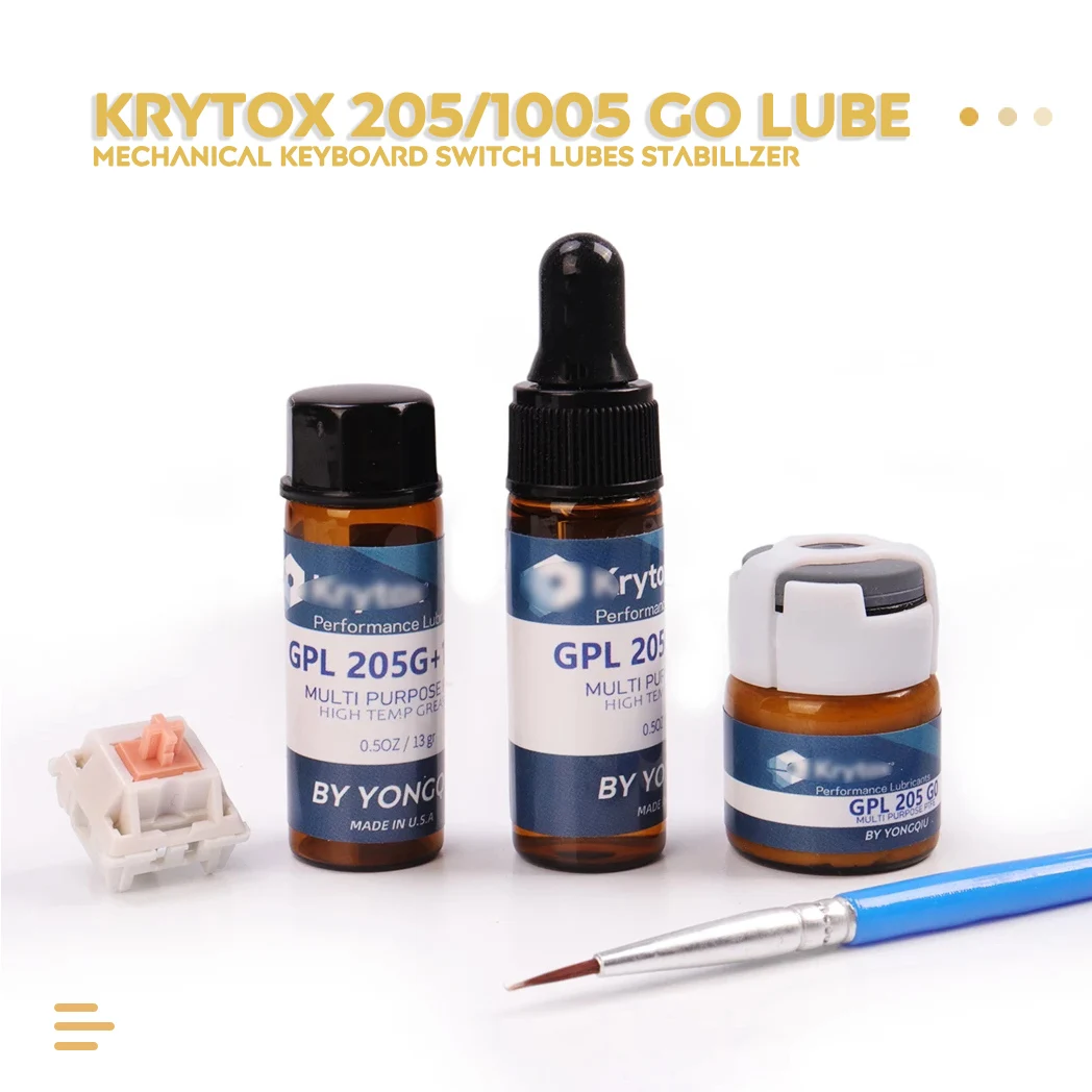 Смазка Механическая GPL105 205 G0 для клавиатуры стабилизатор смазочного масла Dupont от