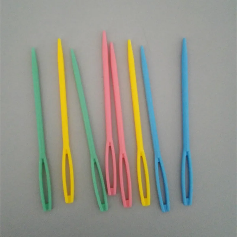 20 шт./компл. разноцветные пластиковые спицы для вязания домашний лоскутный шов