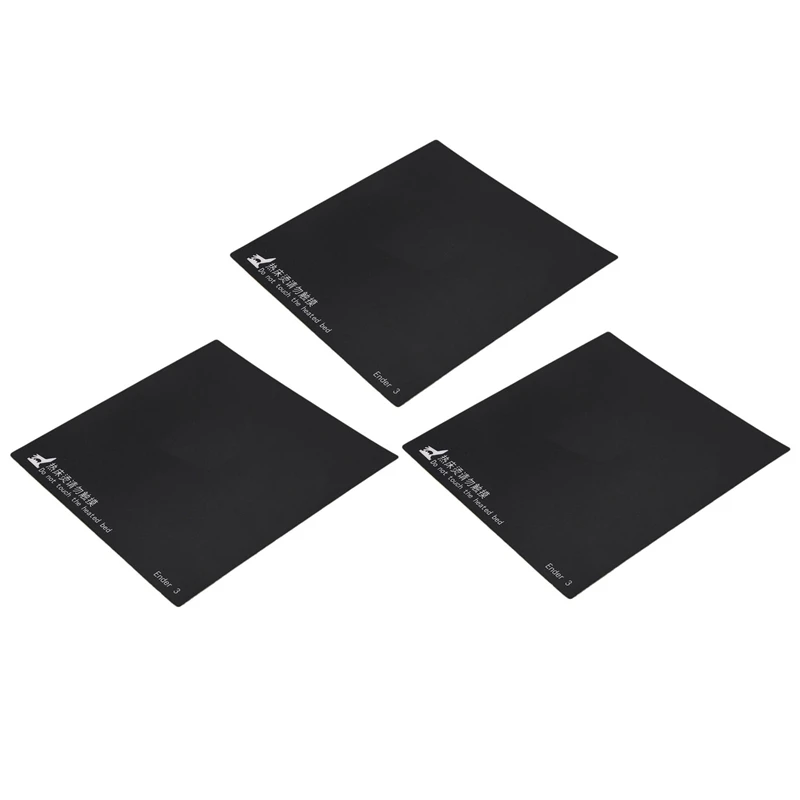 

3X 3D Printer Accessories 235x235mm Hot Bed Platform Sticker Adapted For Ender-2 Ender-3