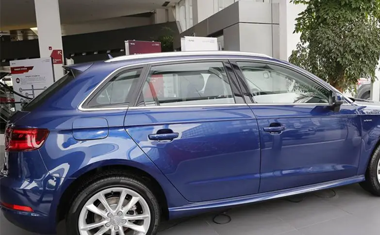 Для авто багажник на крышу багажник для Audi A3 Sportback. высококачественный алюминиевый применение герметика автомобильные аксессуары