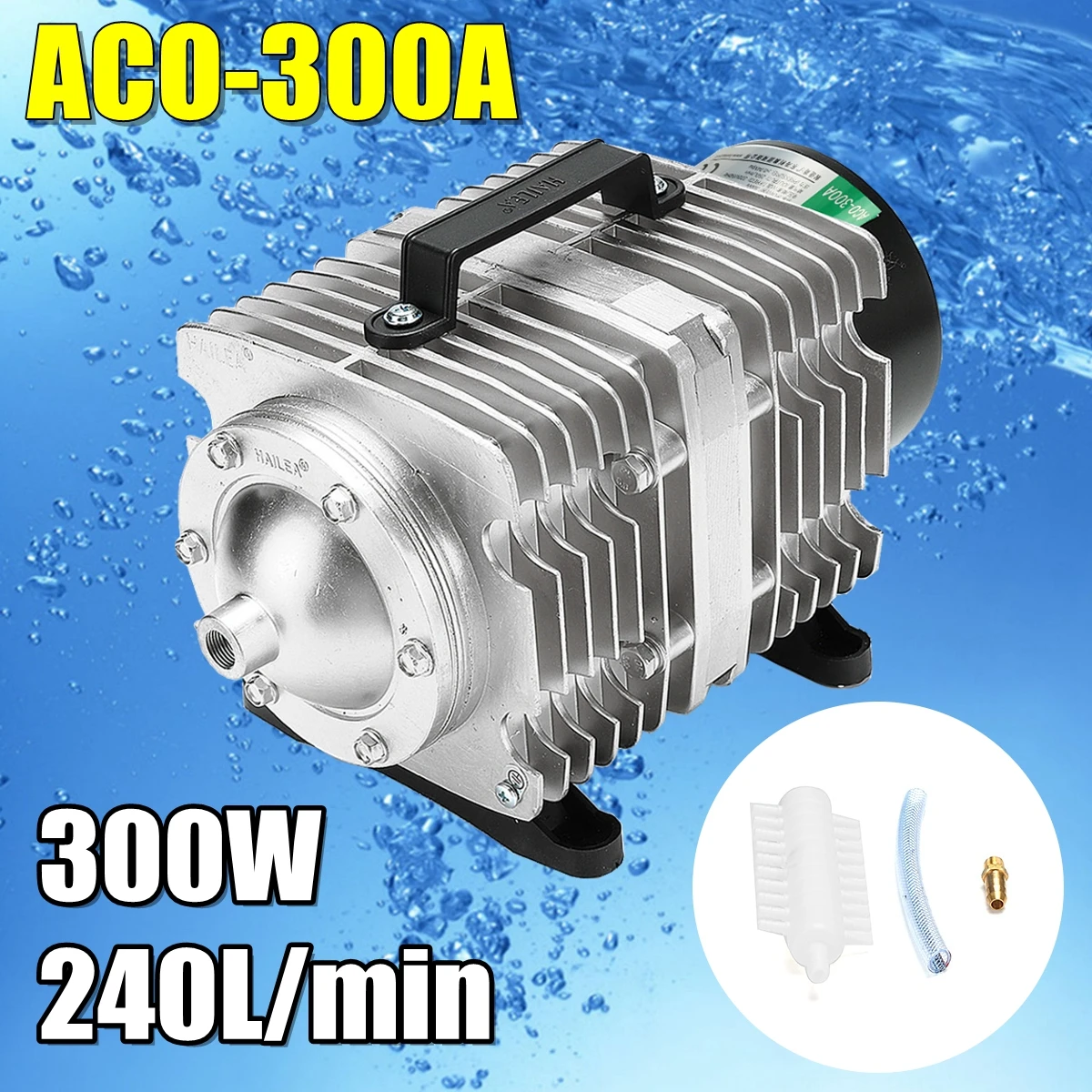 Electromagnetic Aquarium Pump Oxygen Aquarium Fish Pond Compressor