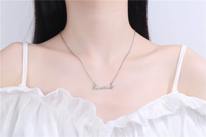

European American New Micro-inlaid Zircon Drop-shaped Necklace Of Queen Necklace Fashion Pendant High-end Clavicle Chain Jewelry