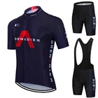 Комплекты из Джерси для велоспорта 2021, профессиональная команда INEOS, летняя велосипедная одежда для велоспорта, велосипедная одежда, мужской комплект для горных видов спорта, велосипедный костюм
