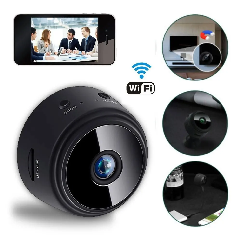 

A9 HD 1080p wifi Ip mini camera small wireless home baby night vision security micro Motion Detection Hisilicon Hi3518EV200 cam