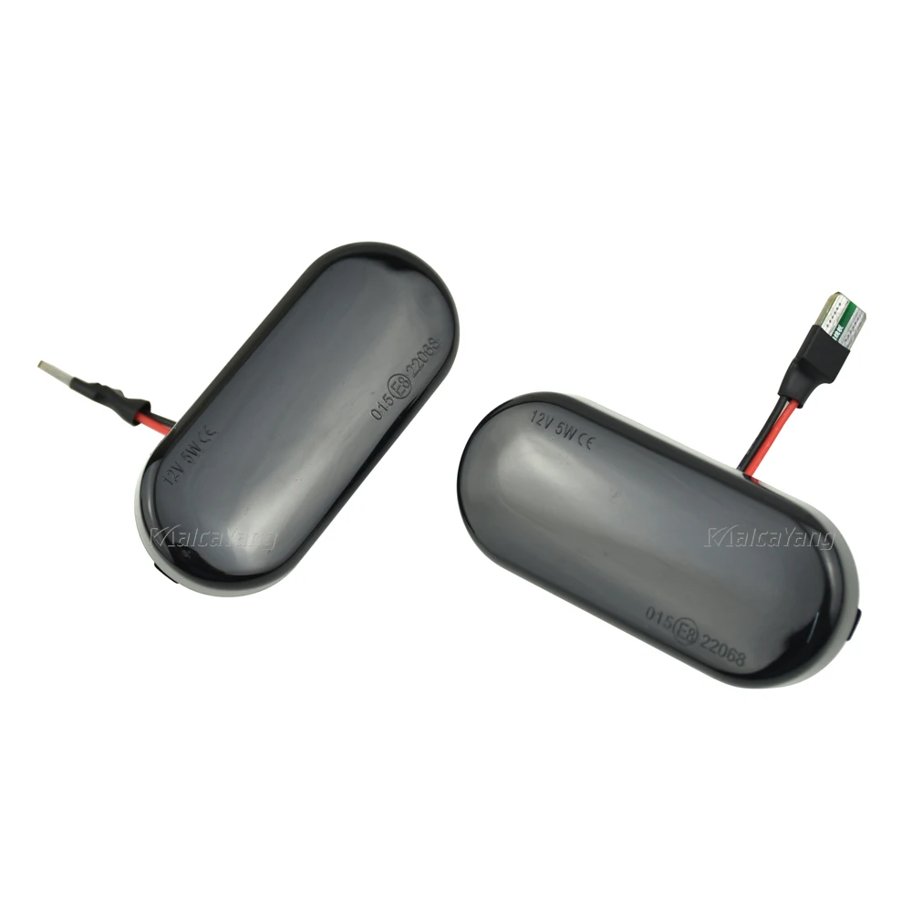 

Dynamic LED Turn Signal Flashing Indicator Blinker Side Marker Light Lamp For SEAT Ibiza 6L Cordoba Toledo Leon Skoda Octavia