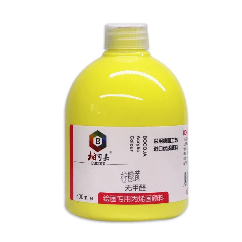 Пигмент для акриловой краски 500 мл/бутылка 24 цвета | Канцтовары офиса и дома