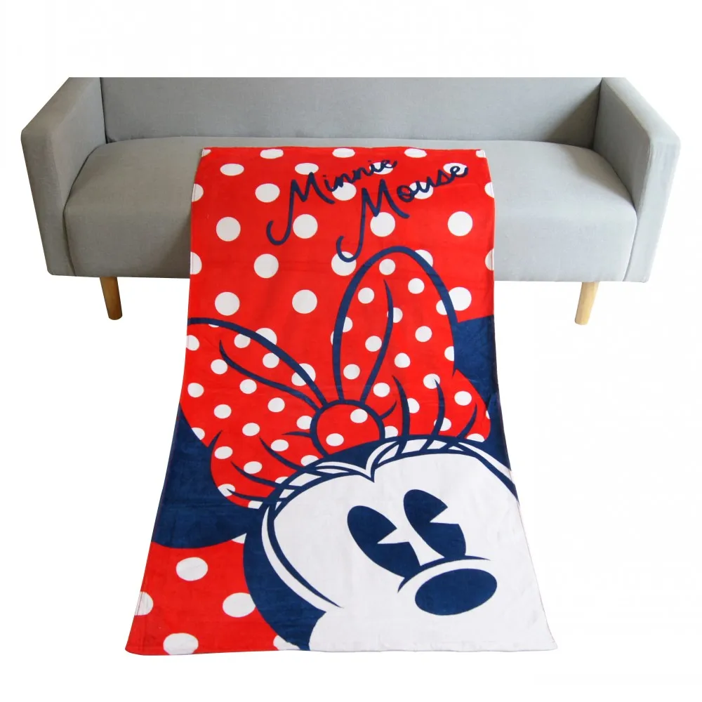 Disney милое розовое платье с милым рисунком Минни Мышь Ванна Полотенца сахарной