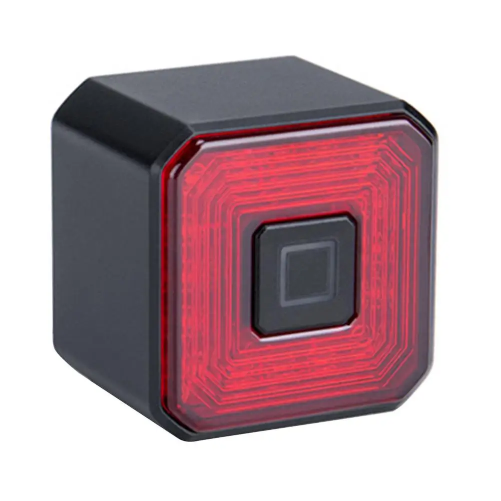 

Умный задний фонарь для велосипеда с зарядкой через USB светильник задний фонарь, светодиодный фонарь IPX4, стоп-сигнал для велосипеда, светиль...