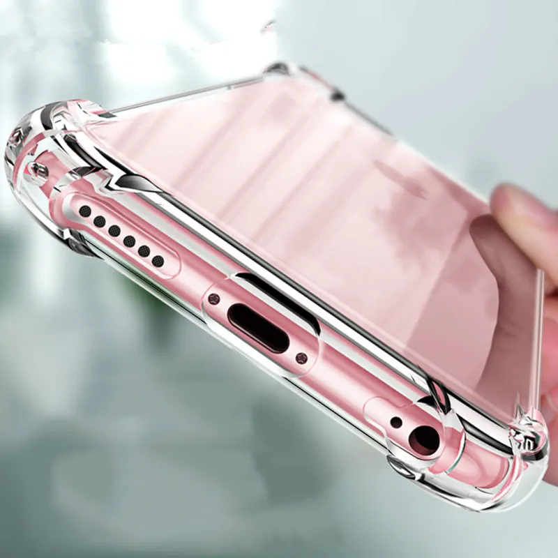 360 градусов подушка безопасности Dropproof мягкий чехол для Iphone Xs Max Xr 7 8 Plus 6 6s X 10 7plus