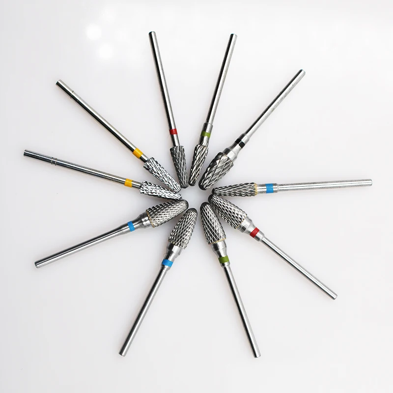 10 Стиль зубные вольфрам карбида Боры Стоматологические лабораторная фреза