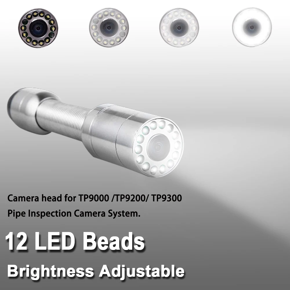 

1000 ТВЛ 23 мм Головка камеры из нержавеющей стали промышленный трубопровод канализационная труба осмотр эндоскопа Водонепроницаемая Головк...