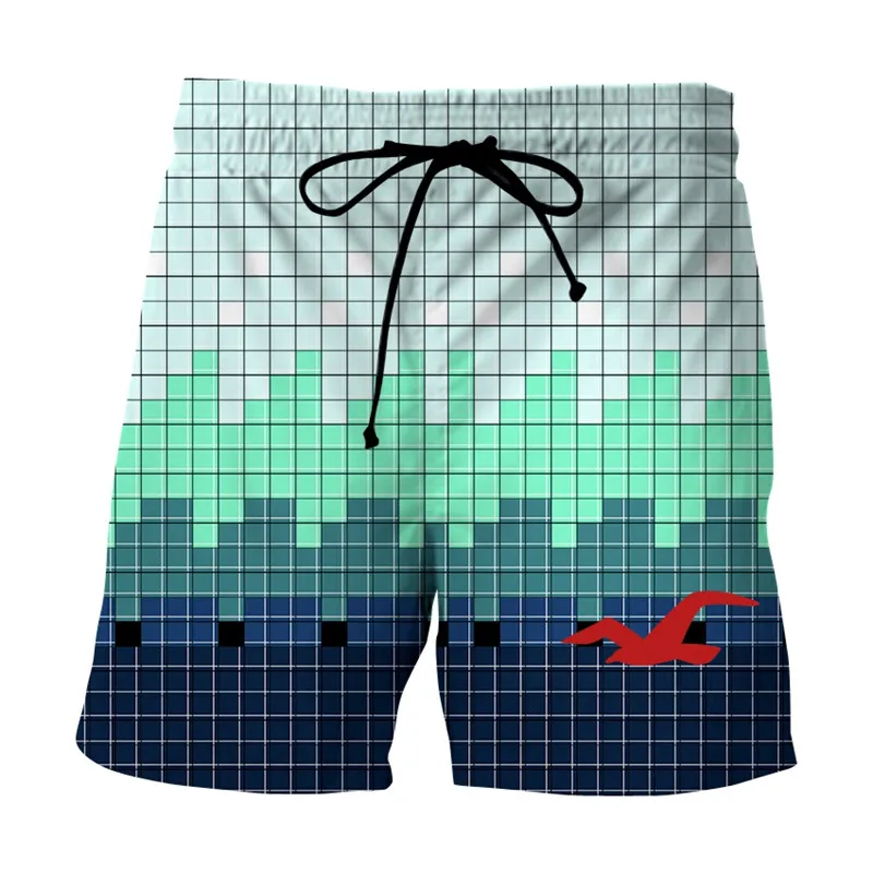 

Men's Shorts Swimwear 2020 new Shorts For Men Beachwear Print Swimwear Man Swimsuit Swim Trunks Summer pantalones cortos hombre