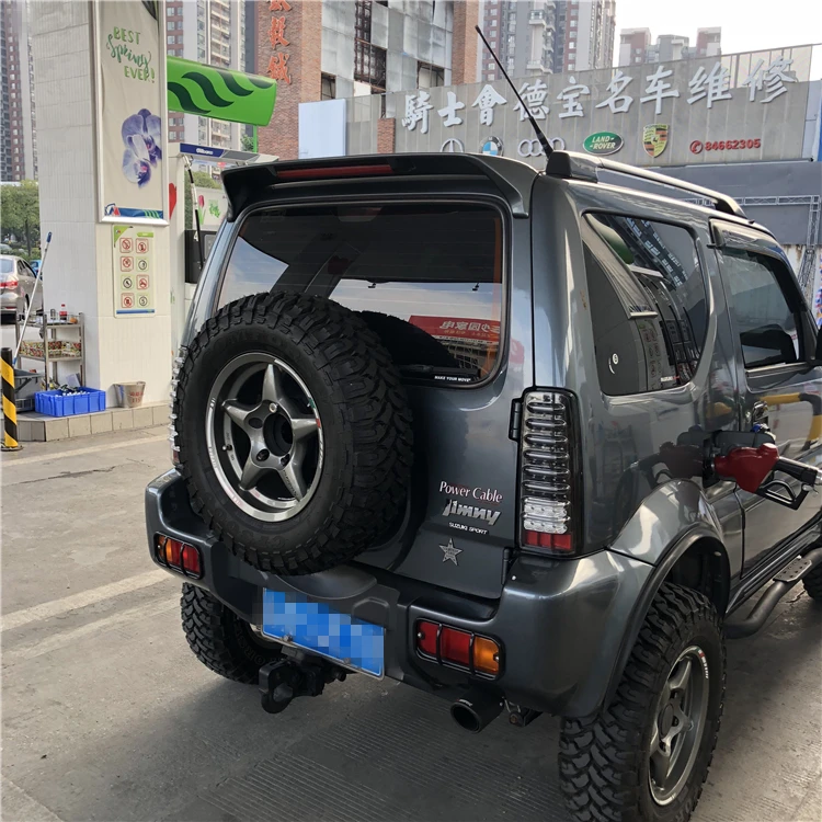 Используйте для suzuki jimny спойлер с на фонарь Высокое качество ABS Материал заднего