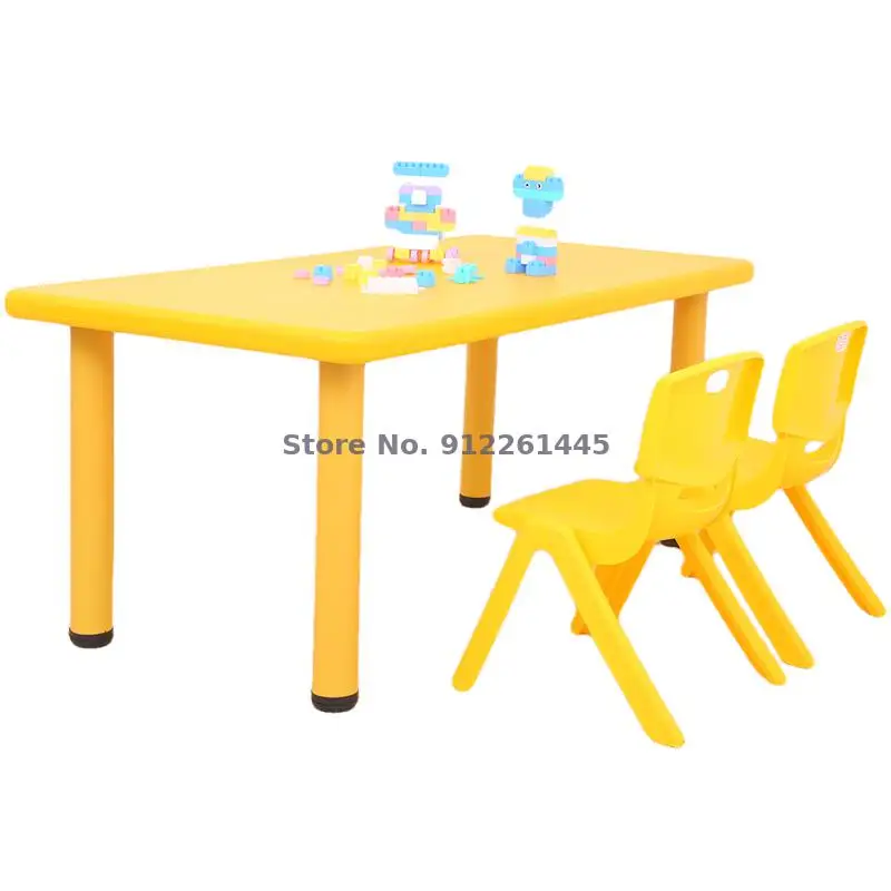 Набор детских столов и стульев для детского сада детский игрушечный стол