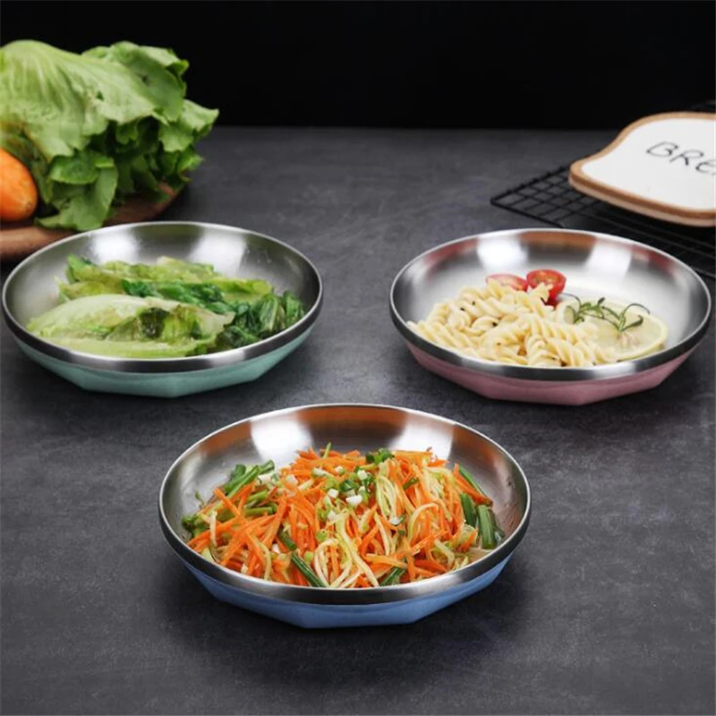 Одежда высшего качества кемпинг 20 см диаметр Нержавеющая сталь посуда с суповую