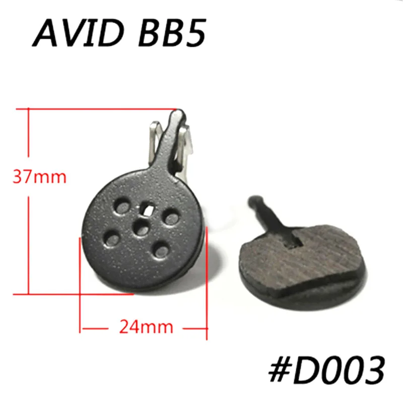 

Catazer Disc Brake Pads Semi Metallic MTB mountain for Avid Bb5 with Spring 4 Pairs
