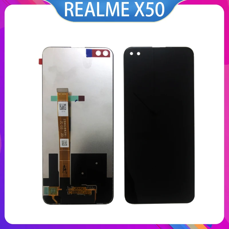 

Новый ЖК-дисплей для REALME X50 / X50M 5G RMX2051 X50T RMX2052, ЖК-дисплей и фотоэлемент для REALME X50, запчасти для ремонта